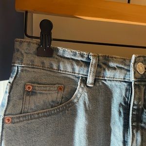 Zara skirt size small jean denim